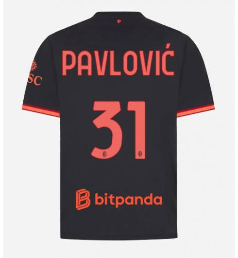AC Milan Strahinja Pavlovic #31 Kolmaspaita 2026-27 Lyhythihainen AC Milan Strahinja Pavlovic #31 Kolmaspaita 2026-27 Lyhythihainen